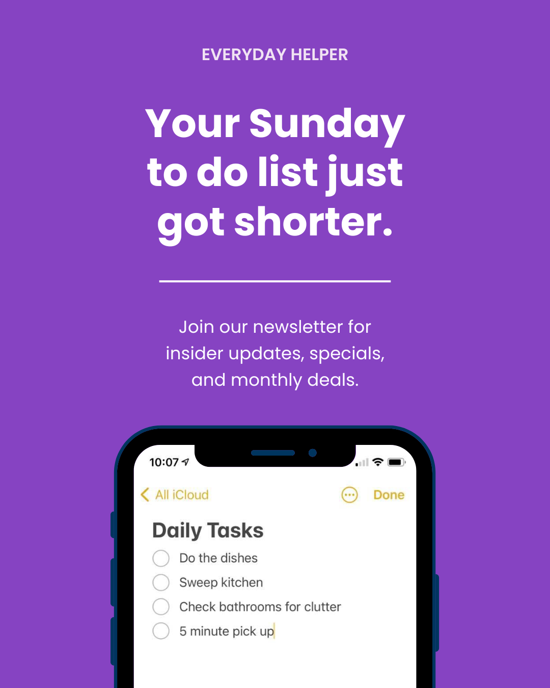 Everyday Helper Instagram post